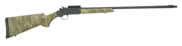 Stevens 19618 301 Turkey Full Size 20 Gauge Break Open 3" 1rd 26" Matte Black Steel Barrel, Picatinny Rail Carbon Steel Receiver, Sporter Mossy Oak Bottomland Synthetic Stock, Ambidextrous