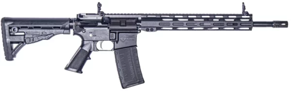 ATI ATIG15MS556MLTS Mil-Sport  5.56x45mm 30+1 16" Black Phosphate Steel Barrel, Black Aluminum Receiver, M-LOK Handguard, Black Synthetic 6 Position Rogers Super-Stoc, Black Polymer Grip