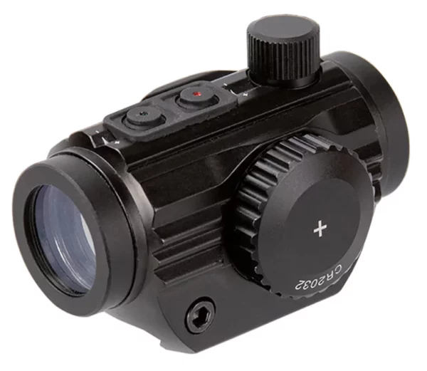 Aim Sports RD120PE Micro Dot  5 MOA Black Anodized 1x20mm Red/Green Dual Illuminated