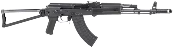 Riley Defense Inc RAK102SF RAK-47 Classical 7.62x39mm 30+1 16.25" 4150 Nitride Barrel, Mil-Spec Stamped Steel Receiver, Polymer Upper & Lower Handguards, Side Folding Black Metal Stock, Polymer Grip