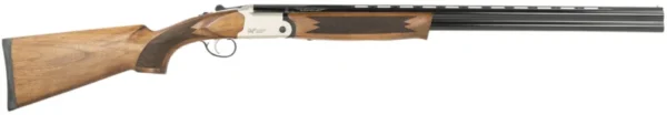 Gforce Arms GFS161228 S16 Filthy Pheasant Full Size 12 Gauge Break Open 3" 2rd 28" Black Vent Rib Barrel, Nickel-Plated Engraved Aluminum Receiver, Fixed Turkish Walnut Wood Stock, Ambidextrous