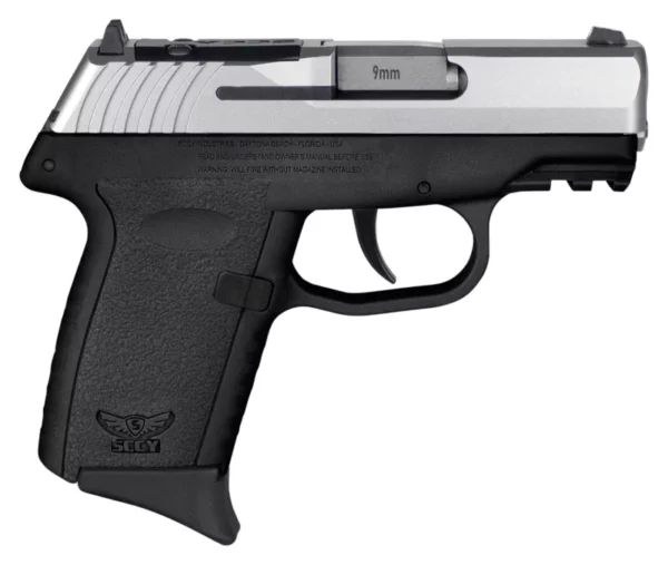 SCCY Industries CPX2TTBKRDRG3 CPX-2 Gen3 RD 9mm Luger 10+1 3.10" Black Polymer w/Picatinny Rail Serrated Stainless Steel Slide Black Polymer Grip