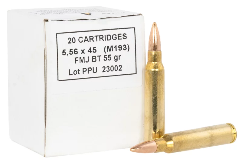 Prvi-Partizan 5.56 NATO 55gr Brass – 1000rd