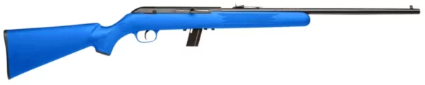 Savage Arms 40217 64 F 22 LR 10+1 21", Blued Barrel/Rec (Drilled & Tapped), Blue Synthetic Stock, Open Sights