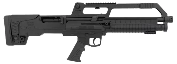 Escort HEBA20180001  BullTac 20 Gauge Semi-Auto 3" 5+1 18" Black Steel Barrel, Black Picatinny Rail Aluminum/Polymer Receiver, Bullpup w/Pistol Grip Synthetic Stock