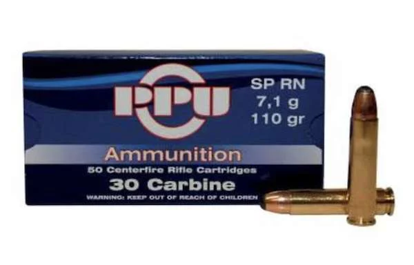 Prvi-Partizan .30 Carbine 110gr SP – 50rd