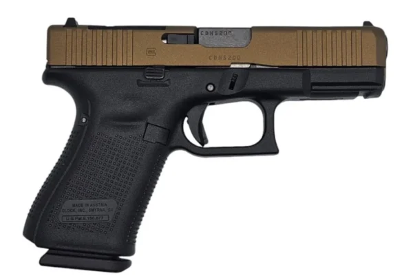 GLOCK 19 9MM 15RD BURNT BRONZE