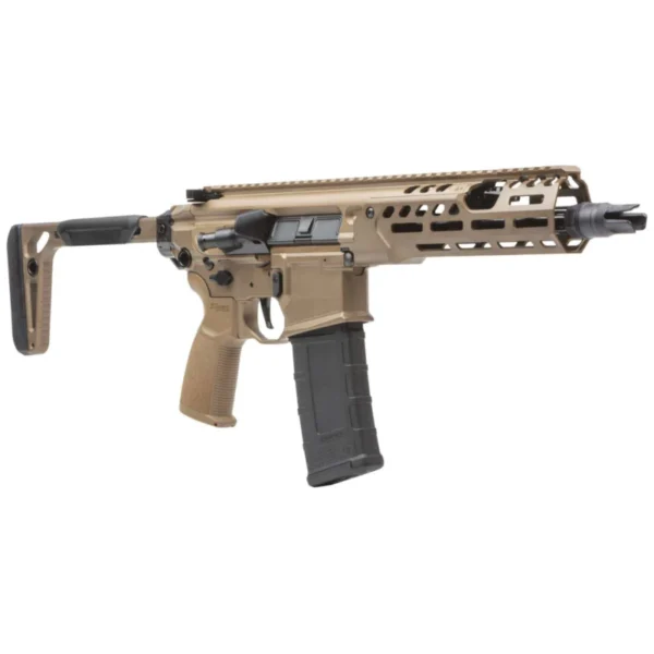 C3 SIG MCX SPEAR LT SBR 300BLK FDE 9"BBL, 8"LW HG, PUSH BTN FLD STOCK, SBR - Image 2