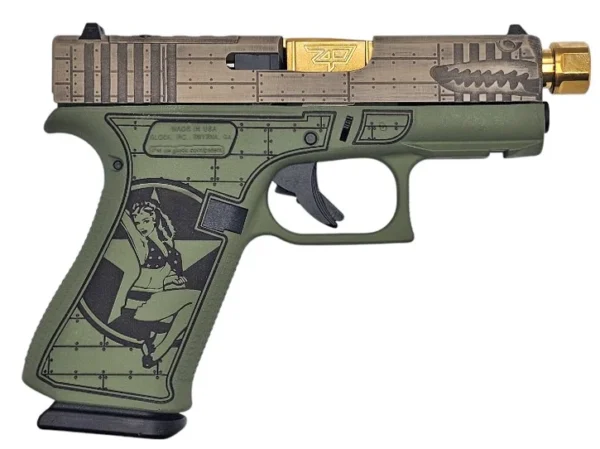 GLOCK 43X 9MM BOMBER 10RD UX4350204BOMB