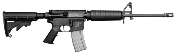 Del-Ton Inc DTSPORTM2 DT Sport Mod 2 5.56x45mm NATO 16" 30+1 Black Hard Coat Anodized 6 Position M4 Stock Black A2 Grip
