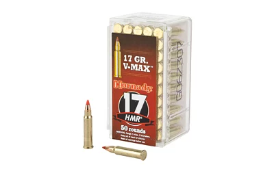 Hornady .17 HMR 17gr V-MAX Brass – 50rd