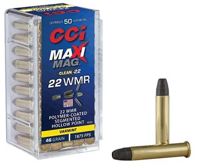 Cci .22 WMR 46gr Brass – 50rd